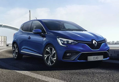 renault Clio  bleue neuve